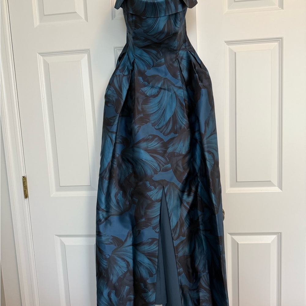 Sachin + Babi Blue Strapless Maxi Dress - Picture 4 of 5